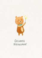 Pretty Cute Gelukkig Nieuwjaar